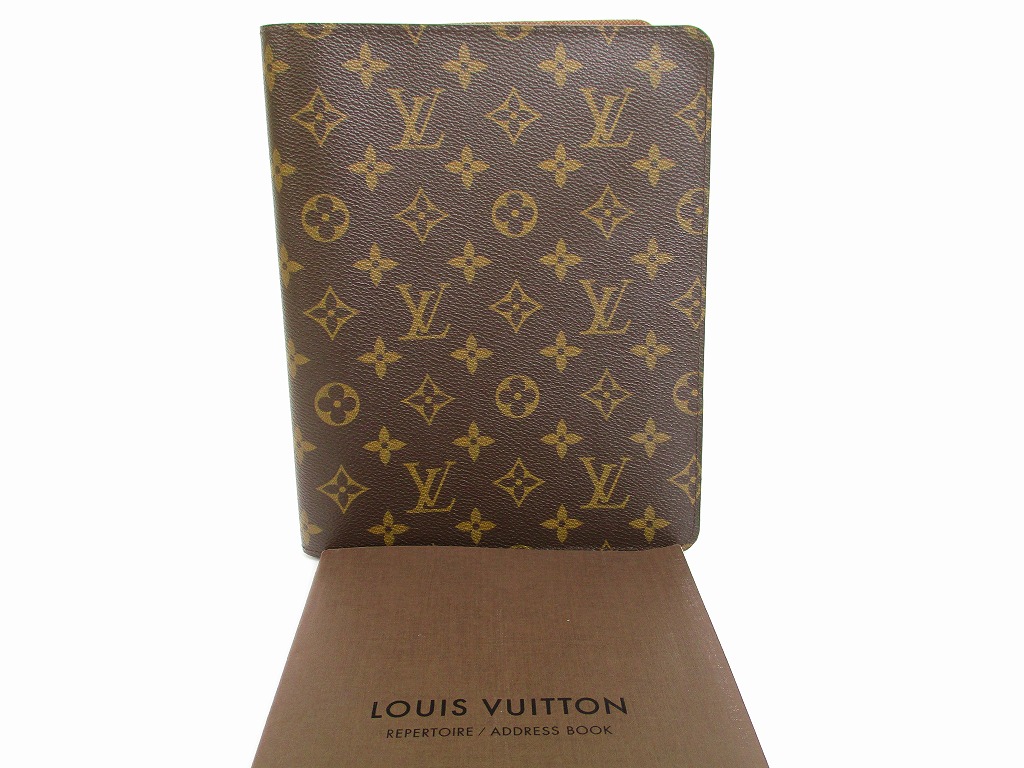 Shop Louis Vuitton MONOGRAM Desk agenda cover (R20100) by Hi-Standard