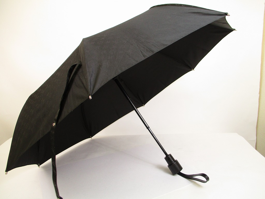 Louis Vuitton Louis Vuitton Parasol Parapluie Black Monogram Cotton