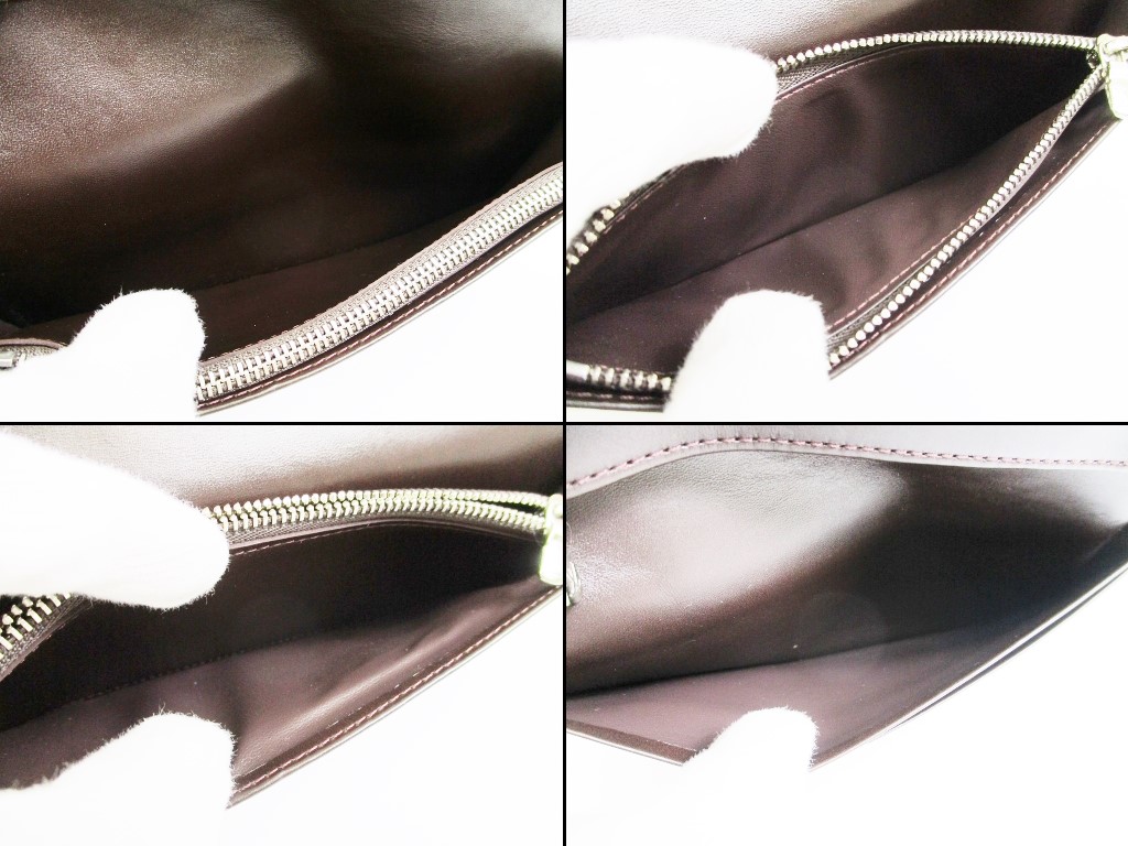 Louis Vuitton Nomade Leather Brazza Bi-fold Long Wallet Men Brown Q1899