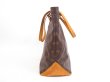 Photo3: LOUIS VUITTON Monogram Leather Brown Tote&Shoppers Bag Cabas Mezzo #4001