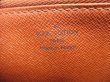 Photo10: LOUIS VUITTON Monogram Leather Brown Hand Bag Purse Malesherbes #4008