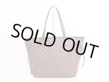 Photo: LOUIS VUITTON Damier Leather Brown Tote&Shoppers Neverfull MM #4018