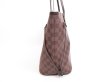 Photo3: LOUIS VUITTON Damier Leather Brown Tote&Shoppers Neverfull MM #4018