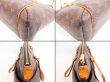 Photo6: LOUIS VUITTON Monogram Leather Brown Tote&Shoppers Bag Totally MM #4019