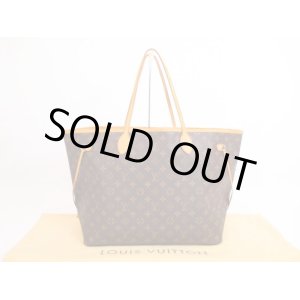 Photo: LOUIS VUITTON Monogram Leather Brown Tote&Shoppers Bag Neverfull GM #4024