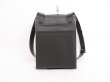 Photo2: LOUIS VUITTON Taiga Leather Black Ardoise Cross-body Bag Saratov PM #4034