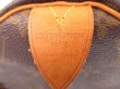 Photo10: LOUIS VUITTON Monogram Leather Brown Hand Bag Purse Speedy30 #4037