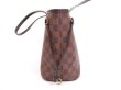 Photo4: LOUIS VUITTON Damier Leather Brown Hand Bag Purse Neverfull PM #4047