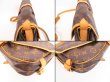 Photo6: LOUIS VUITTON Monogram Leather Brown Cross-body Bag Saumur MM 30 #4054