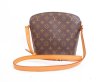 Photo1: LOUIS VUITTON Monogram Leather Brown Messenger&Cross-body Bag Drouot #4057