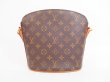 Photo2: LOUIS VUITTON Monogram Leather Brown Messenger&Cross-body Bag Drouot #4057