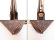 Photo6: LOUIS VUITTON Monogram Leather Brown Evening Bag Eva Pouch With Strap #4059