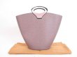 Photo1: LOUIS VUITTON Epi Leather Purple Hand Bag Tote  Bag Purse Noctambule #4062