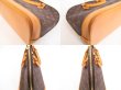 Photo6: LOUIS VUITTON Monogram Leather Brown Hand Bag Purse Alma #4069