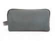 Photo2: LOUIS VUITTON Taiga Canvas&Leather Green Hand Bag Pouch Palana #4074