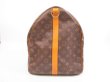 Photo4: LOUIS VUITTON Monogram Leather Brown Gym Bag Keepall 60 Bandouliere #4077