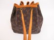 Photo9: LOUIS VUITTON Monogram Leather Brown Shoulder Bag Purse Petite Noe #4078