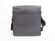 Photo2: LOUIS VUITTON Taiga Leather Black Messenger&Cross-body Bag Yaranga #4083