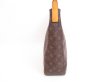 Photo3: LOUIS VUITTON Monogram Leather Brown Shoulder Bag Purse Looping GM #4090