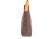 Photo4: LOUIS VUITTON Monogram Leather Brown Shoulder Bag Purse Looping GM #4090