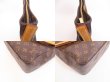 Photo6: LOUIS VUITTON Monogram Leather Brown Shoulder Bag Purse Looping GM #4090