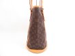 Photo3: LOUIS VUITTON Monogram Leather Brown Tote Bag Bucket GM w/Pouch #4104