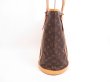 Photo4: LOUIS VUITTON Monogram Leather Brown Tote Bag Bucket GM w/Pouch #4104