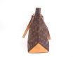 Photo4: LOUIS VUITTON Monogram Leather Brown Tote&Shoppers Bag Cabas Mezzo #4116