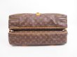 Photo5: LOUIS VUITTON Monogram Leather Brown Hand Bag Sac Chasse w/Strap #4125