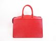 Photo2: LOUIS VUITTON Epi Leather Red Hand Bag Purse Riviera Stickiness #4128