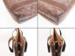 Photo6: LOUIS VUITTON Monogram Leather Brown Tote Bag Cabas Beaubourg #4130