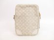 Photo2: LOUIS VUITTON Monogram Mini Lin Canvas White Cross-body Bag Danube #4132