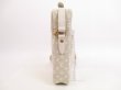 Photo3: LOUIS VUITTON Monogram Mini Lin Canvas White Cross-body Bag Danube #4132