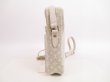 Photo4: LOUIS VUITTON Monogram Mini Lin Canvas White Cross-body Bag Danube #4132