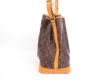 Photo4: LOUIS VUITTON Monogram Leather Brown Shoulder Bag Purse Noe #4135