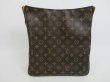 Photo2: LOUIS VUITTON Monogram Leather Brown Shoulder Bag Purse Looping GM #4148