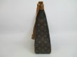 Photo4: LOUIS VUITTON Monogram Leather Brown Shoulder Bag Purse Boulogne 35 #4149