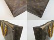 Photo6: LOUIS VUITTON Monogram Leather Brown Hand Bag Tote Bag Sac Plat #4153