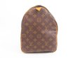 Photo3: LOUIS VUITTON Monogram Leather Brown Hand Bag Purse Speedy40 #4163