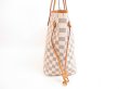 Photo4: LOUIS VUITTON Azur Leather White Tote&Shoppers Bag Neverfull MM #4169