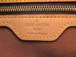 Photo10: LOUIS VUITTON Monogram Leather Brown Hand Bag Special Order Nolita #4178