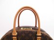 Photo7: LOUIS VUITTON Monogram Leather Brown Hand Bag Special Order Nolita #4178