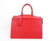 Photo1: LOUIS VUITTON Epi Leather Red Hand Bag Purse Riviera Stickiness #4185