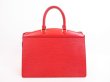 Photo2: LOUIS VUITTON Epi Leather Red Hand Bag Purse Riviera Stickiness #4185