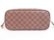 Photo5: LOUIS VUITTON Damier Leather Brown Tote Bag Shoulder Bag Neverful PM #4187