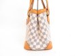 Photo4: LOUIS VUITTON Azur Leather White Tote Bag Purse Hampstead PM #4190