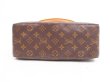 Photo5: LOUIS VUITTON Monogram Leather Brown Shoulder Bag Looping GM #4191