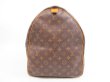 Photo3: LOUIS VUITTON Monogram Leather Brown Duffle&Gym Bag Keepall 60 #4192