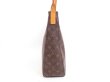 Photo3: LOUIS VUITTON Monogram Leather Brown Shoulder Bag Looping GM #4196