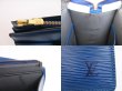 Photo9: LOUIS VUITTON Epi Leather Blue Hand Bag Purse Riviera Stickiness #4197